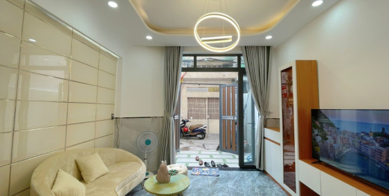 Bán nhà Nguyễn Du, P7, Gò Vấp, 4x9m, 3 lầu, 3pn 3wc = 4.65 tỷ