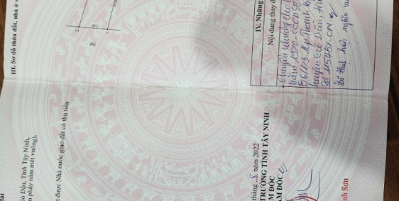 Cần Ra Nhanh Lô Giá Vốn (5x23m-Thổ Cư 100%-Sổ Sẵn) Thạnh Đức-gò Dầu