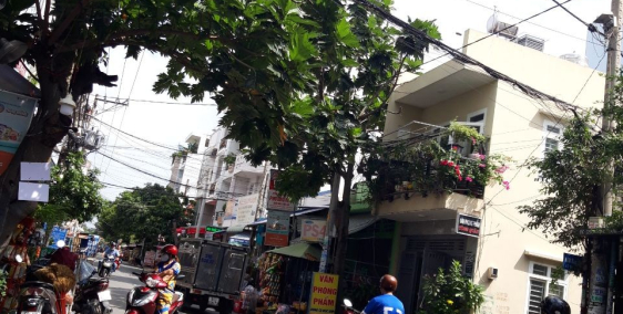 NHÀ ĐẸP 59M2 GẦN MT KHU TÂY THẠNH NGANG 5M 4 TẦNG CHỈ 4.9 TỶ