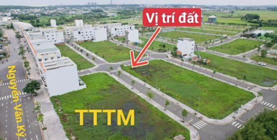 Lô góc 25m mặt tiền siêu đẹp sổ riêng giá ngộp