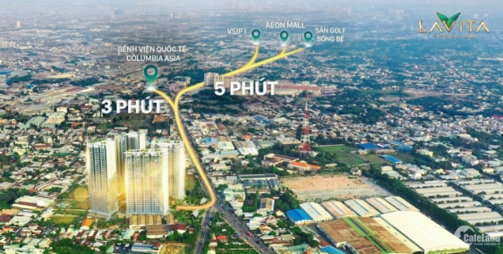 Dự án Hưng Thịnh căn hộ Lavita Thuận An Bình Dương.