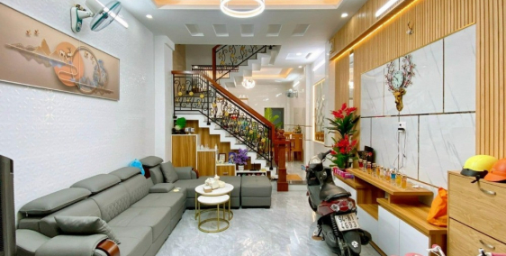 Nhà phố 3 lầu, HXH Quang Trung, P.12, Gò Vấp, Full nội thất = 5.95 tỷ