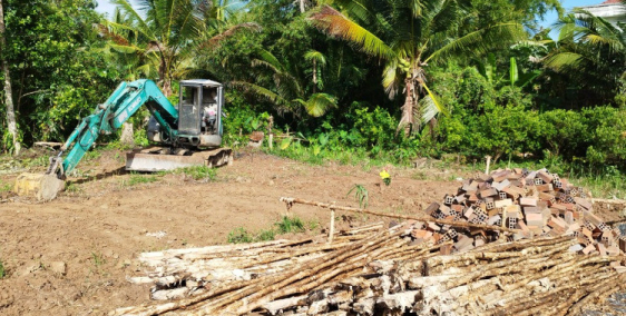 BÁN NHÀ ĐANG XÂY TẠI BÌNH THUỶ, CẦN THƠ GIÁ RẺ