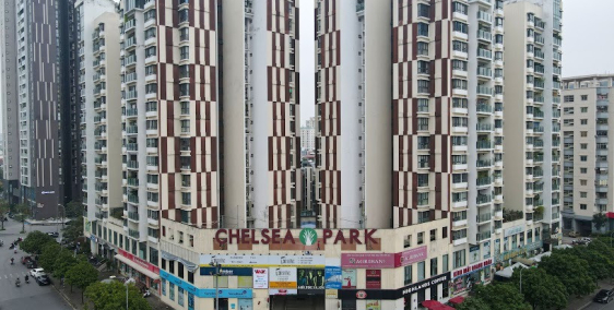 Bán sàn thương mại tầng 2 tòa nhà Chelsea Park ngã tư Yên Hòa Trung Kính