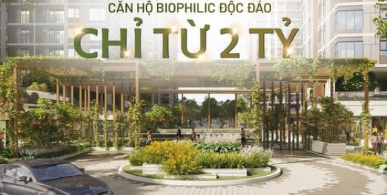 Căn hộ Xanh ngay khu công nghệ cao - thanh toán 1năm/lần - chỉ cọc 50triệ- ck 8%