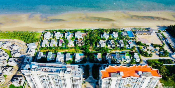 Aria Vũng Tàu tầm nhìn không giới hạn.Sở hữu bãi biển riêng dài 400m