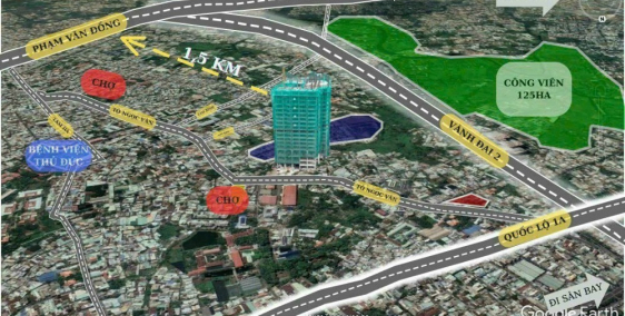 Căn hộ Phúc Yên Prosper Phố Đông ngay mặt tiền đường Tô Ngọc Vân,