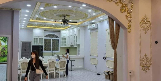 Biệt thự MT Lê Thị Kỉnh, xã Phước Kiểng, Nhà Bè. 10m x 25m. 4 tầng. 22,3 tỷ