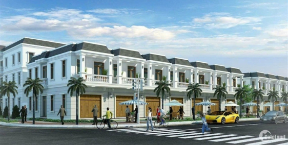 Khu nhà phố thiết kế Châu Âu tại châu thành, tiền giang