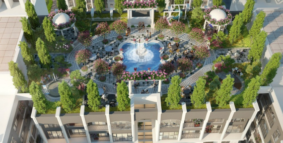 Căn hộ chung cư cao cấp 3PN 89m2 tại Moonlight1 AnLac-Greensymphony