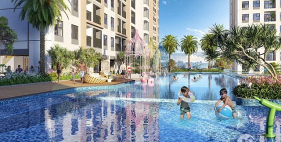 Căn hộ 2PN Khang Điền thanh toán 30% nhận nhà mặt tiền An Dương Vương