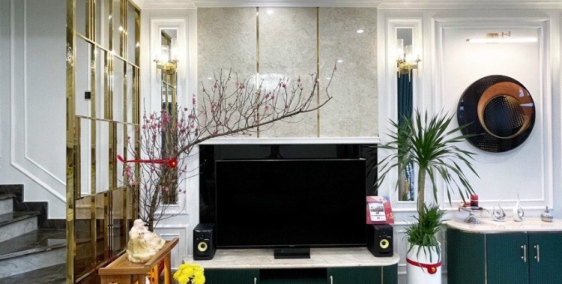 Cho thuê biệt thự VEROSA Park, 7x15 1 trệt 3 lầu 4PN Full nội thất cao cấp