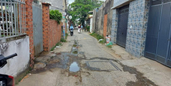 NGỘP NGÂN HÀNG, 2 MẶT HẺM 5M THẲNG SÁT MT HÀ HUY GIÁP, 80M2(5x16), 1 BƯỚC QUA