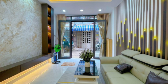 Nhà đẹp - Hẻm ô tô - Phan Huy Ích, P.14, Gò Vấp, 2 lầu, Full Nội Thất  = 5.27 tỷ