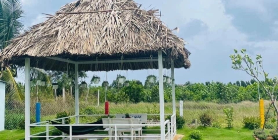 BÁN NHÀ VƯỜN GẦN CẦU LỚN hóc môn 890tr được góp