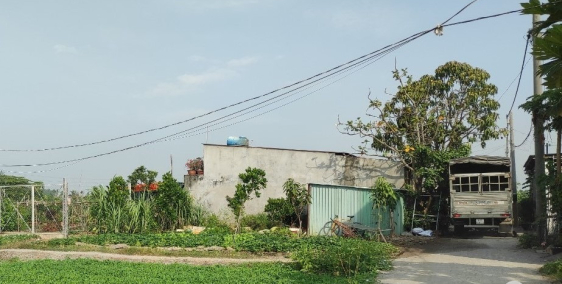 Đất ở xã Bình Mỹ giáp Hóc Môn, 5x23m xe hơi vào. 590tr