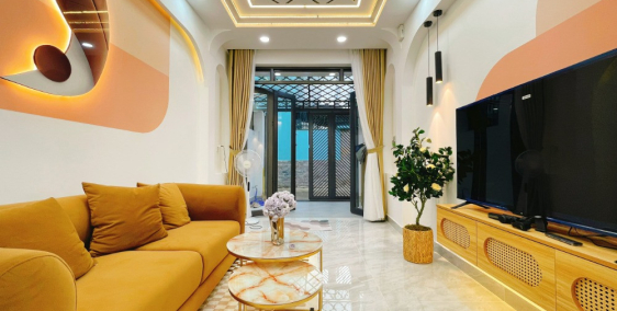 Nhà đẹp Nguyễn Văn Khối, 40m2, 2 lầu, 3 phòng, Full Nội Thất = 5.05 tỷ