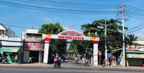 Cặp nền thổ cư giáp ranh KDC 91B gần đường Trần Hoàng Na