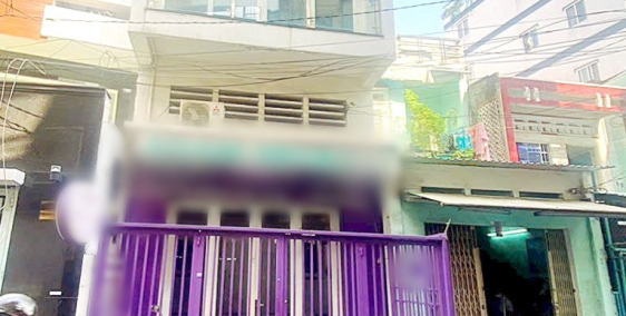 Bán nhà 1 lầu hẻm xe hơi gần chợ Nguyễn Thị Tần Phường 2 Quận 8