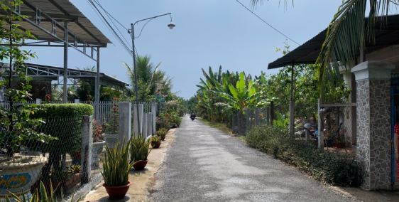 2,2 CÔNG ĐẤT THÀNH TRIỆU CÓ THỔ CƯ MẶT TIỀN LỘ BẮC ĐƯỜNG XE TẢI