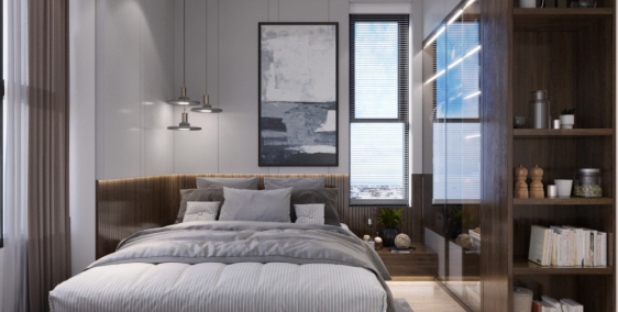 Bán căn hộ 2 phòng ngủ gần ngã tư Linh Xuân chung cư Tân Hòa. Sổ hồng sẵn