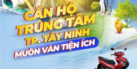 Sở Hữu Căn Hộ Đầu Tiên Tại TP. Tây Ninh Chỉ Với 199 Triệu