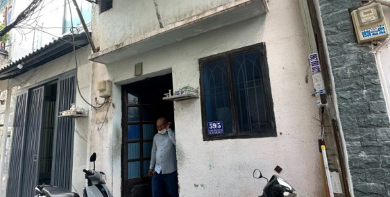 chính chủ bán nhà hẻm 59 đường lý chiêu hoàng p10 quận 6 giá 2.45 tỷ tl