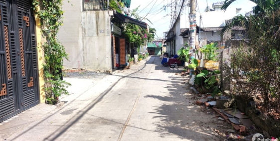 Hẻm 205 Phạm Đăng Giảng Bình Tân 61m2 trệt lửng 3PN quy hoạch đẹp không lộ giới