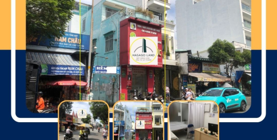 Cho thuê Nhà 2 Mặt Tiền Vườn Lài 64m2, 2Lầu+ST,18triệu