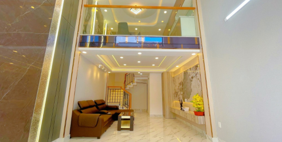 Nhà đẹp 4x10m Nguyễn Tư Giản, phường 12, Gò Vấp, 4 lầu, full nội thất = 5.98 tỷ