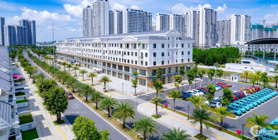 Nhà phố thương mại BROADWAY mặt tiền trung tâm Vinhomes Grand Park.Cam kết thuê