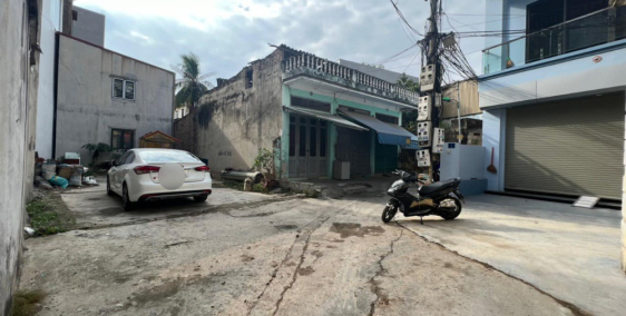 Bán lô đất mặt ngõ to oto quay đầu đường Thống Nhất, TP HD, 93m2, mt hơn 6m, hướ