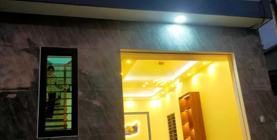 Bán nhà 2 phòng ngủ khu 3 Nhị Châu, TP HD, 42.8m2, mt 5.55m, ngõ ngắn, chỉ 1.38