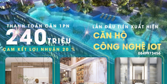 Căn 33m2 thanh toán 240tr nhận nhà 3/2027, Picity Sky Park liền kề Phạm Văn Đồng