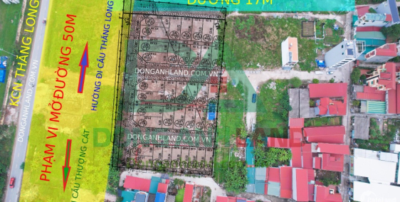 Đấu giá đất X2 thôn Sáp Mai, xã Võng La, Huyện Đông Anh