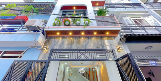 Nhà đẹp hẻm ô tô Nguyễn Tư Giản, phường 12, Gò Vấp, 2 lầu, Full nội thất = 4.89