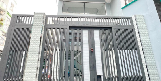 Bán nhà mới 1 lầu góc 2 mặt hẻm đường Võ Trứ Phường 9 Quận 8