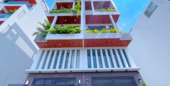 Nhà có thang máy Phạm Văn Chiêu, Phường 14, Gò Vấp, 4x12m, 5 lầu, full nội thất