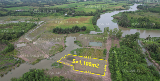 1000m2 đất vườn giáp sông, đường xe hơi tại H.Nhơn Trạch, Đồng Nai