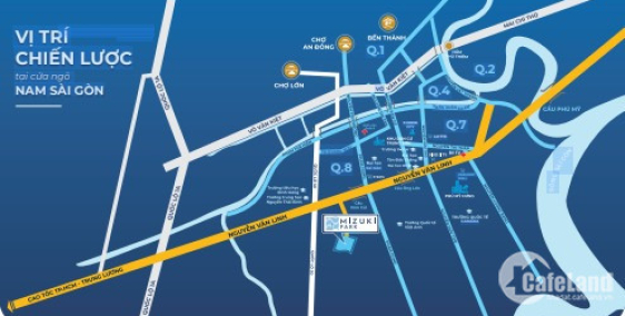 Bán căn hộ Mizuki Park, Nguyễn Văn Linh, Bình Hưng, Bình Chánh. Cách Phú Mỹ Hưng