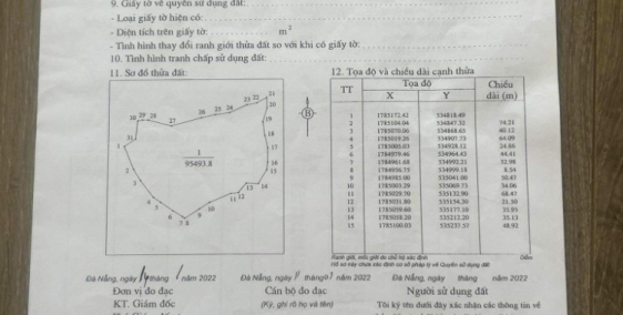 Bán 9.5HA đất rẫy tại xã Hòa Bắc, Đà Nẵng, 4.9 tỷ