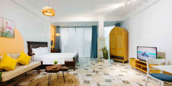 Chính chủ cho thuê căn hộ tại 19Y Thuỵ khuê, dt 50m2 full nội thất.