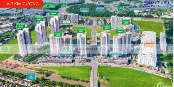 CĂN HỘ MIZUKI PARK, SẴN SÀNG BÀN GIAO, CÓ NỘI THẤT, CK ĐẾN 636 TRIỆU