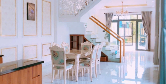 BIỆT THỰ 1 TRỆT 2 LẦU PHÚ TÂN ĐƯỜNG XE 16 CHỖ HẺM SÂN BIA GẦN ĐẠI LỘ ĐỒNG KHỞI