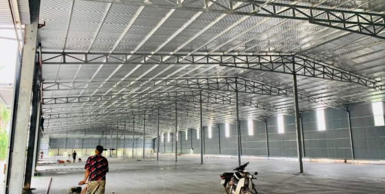 Cho thuê thuê kho xưởng cụm CN An Khánh Hoài Đức. Mặt đường Đại Lộ Thăng Long.