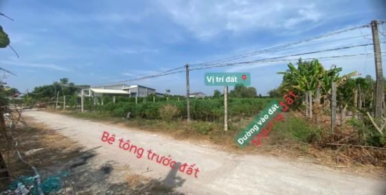 CHÍNH CHỦ CẦN BÁN KHU BÀN CỜ NHỎ RÌA THỊ TRẤN TÂN CHÂU TÂY NINH