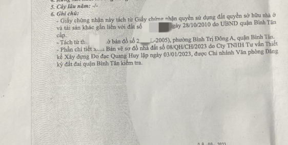 BÁN LÔ ĐẤT HẺM NHỰA 6M 1/ HƯƠNG LỘ 2 80M2 4X20 VUÔNG CHỈ 3.55 TỶ