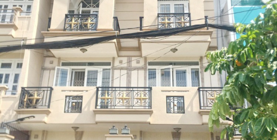 Bán Biệt thự đẹp 3 lầu 8x20m mặt tiền đường NB Cao Lỗ Phường 4 Quận 8