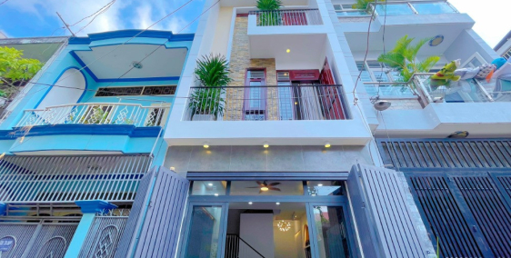 Hẻm ô tô 4x10m Phan Huy Ích, phường 14, Gò Vấp, 2 lầu, full nội thất = 5.78 tỷ