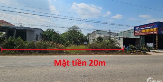 Đất thổ cư Mặt Tiền 20m Tỉnh lộ 786 Phước Chỉ ngay cạnh Trường học